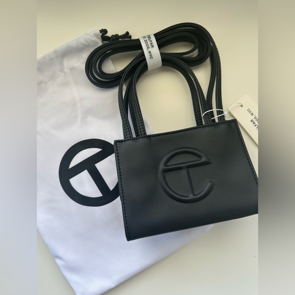 NWT Telfar Small Shopping Bag - Black